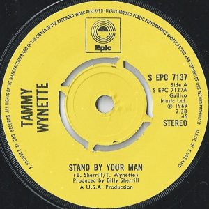 Single Stand By Your Man 1969