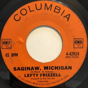 Saginaw, Michigan Single by Lefty Frizzel