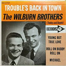 EP cover The Wilburn Brothers ( Decca 1962 )