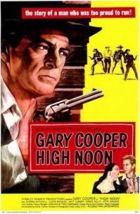 Theatrical poster for the American release of the 1952 film High Noon.