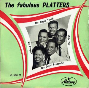 Cover EP The Fabulous Platters Mercury 1956