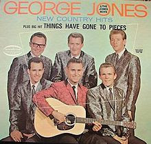 Lp cover George Jones ( Musicor 1965 )