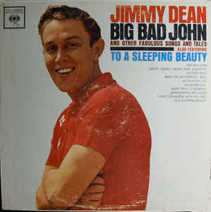 Lp cover Jimmy Dean ( Columbia 1961 )