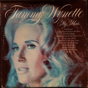 Lp cover Tammy Wynette ( Epic 1972 )