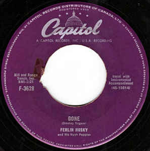 Single Gone Capitol 1957