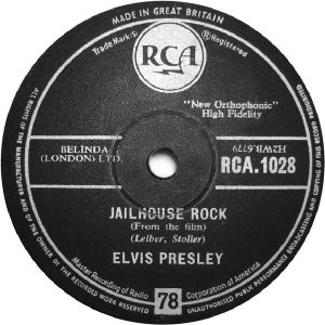 Single Jailhouse Rock RCA 1957