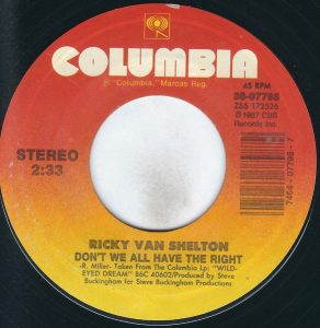 Ricky Van Shelton - Don’t We All Have The Right