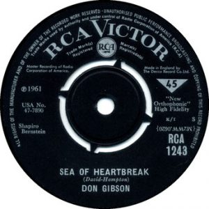 Single Sea of Heartbreak RCA 1961