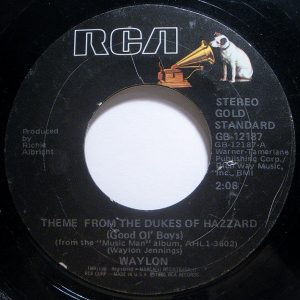 Single Theme From The Dukes Of Hazzard (Good Ol' Boys) RCA 1980