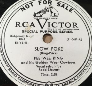 Slow Poke Single RCA 1951