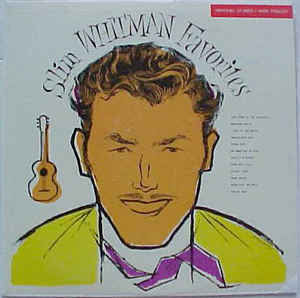 Lp cover Slim Whitman ( Imperial 1954 ) 