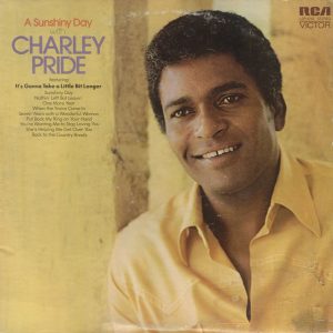 Cover LP A Sunshiny Day with Charley Pride RCA 1972
