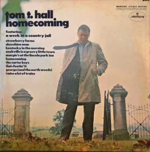 Cover LP Tom T. Hall Mercury 1969