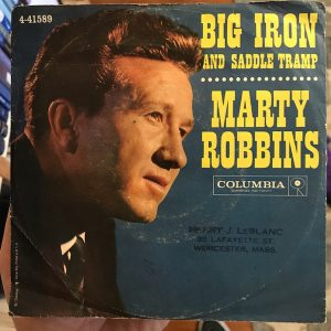 Cover Single Big Iron Columbia 1960