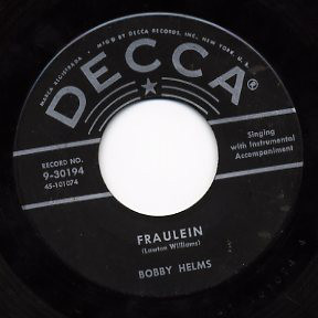 Single Bobby Helms Decca 1957