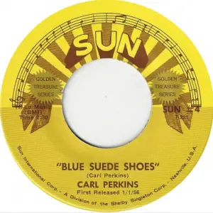 Single Carl Perkins Sun 1956