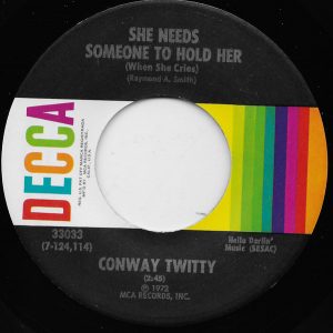 Single Conway Twitty DECCA 1972