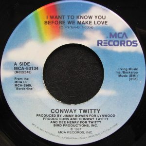 Single Conway Twitty MCA 1987