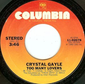 Single Crystal Gayle Columbia 1980