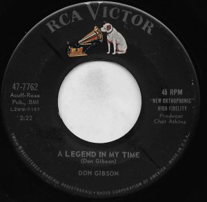 Single Don Gibson RCA 1960