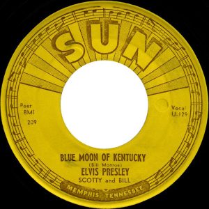 Single Elvis Presley Sun 1954