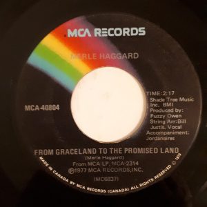 Single From Graceland to the Promised Land MCA 1977