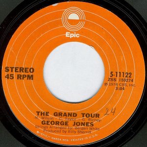 Single George Jones Epic 1974