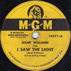 Single Hank Williams MGM 1948
