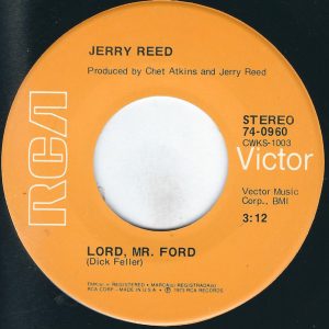Single Jerry Reed RCA Victor 1973
