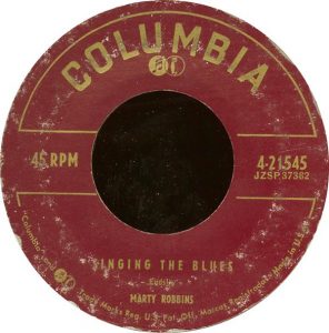 Single Marty Robbins Columbia 1956