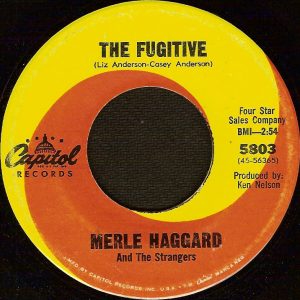 Single Merle Haggard Capitol 1966