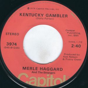 Single Merle Haggard Capitol 1974