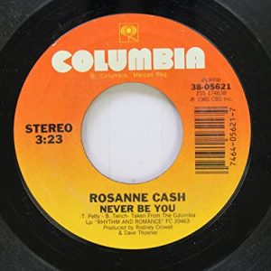 Single Rosanne Cash Columbia 1985