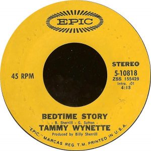 Single Tammy Wynette Epic 1971