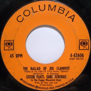 Single The Ballad Of Jed Clampett Columbia 1962