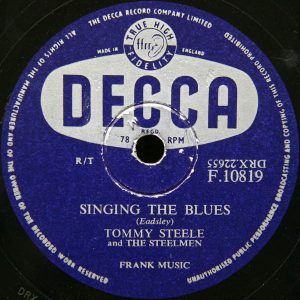Single Tommy Steele Decca 1956
