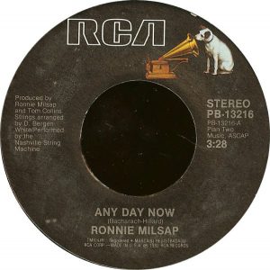 Single Any Day Now RCA 1982