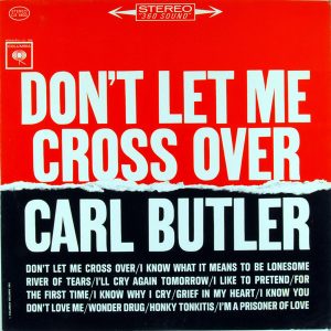 Cover LP Carl Butler Columbia 1965