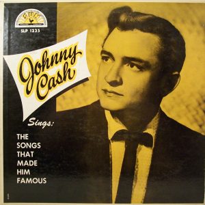 Cover LP Johnny Cash Sun 1958