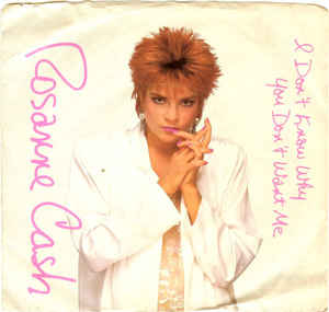 Cover single Rosanne Cash Columbia 1985