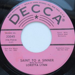 Side B Loretta Lynn 1966