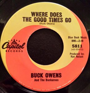 Single Buck Owens Capitol 1967