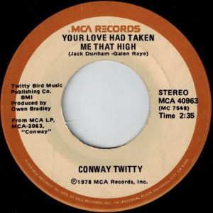 Single Conway Twitty MCA 1978