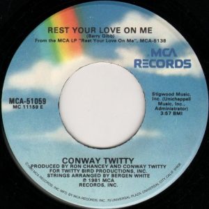 Single Conway Twitty MCA 1981
