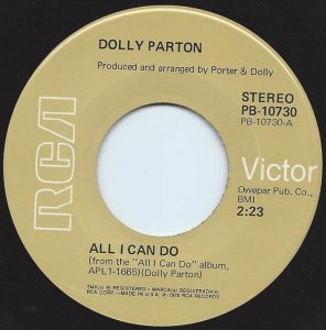 Single Dolly Parton RCA 1976