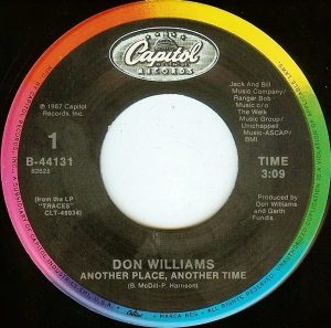 Single Don Williams Capitol 1987