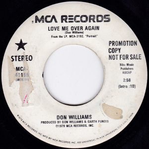 Single Don Williams MCA 1979