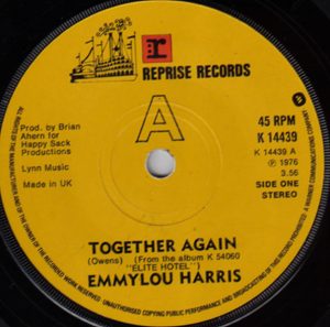 Single Emmylou Harris Reprise 1976