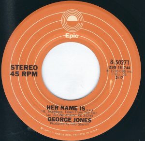 Single George Jones Epic 1976