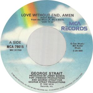 Single George Strait MCA 1990